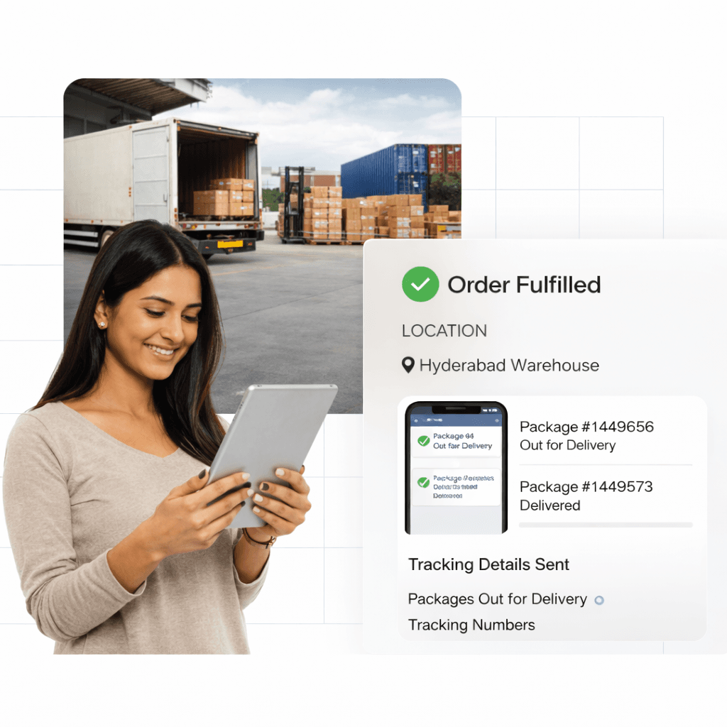 Cargowale shipping dashboard and operator