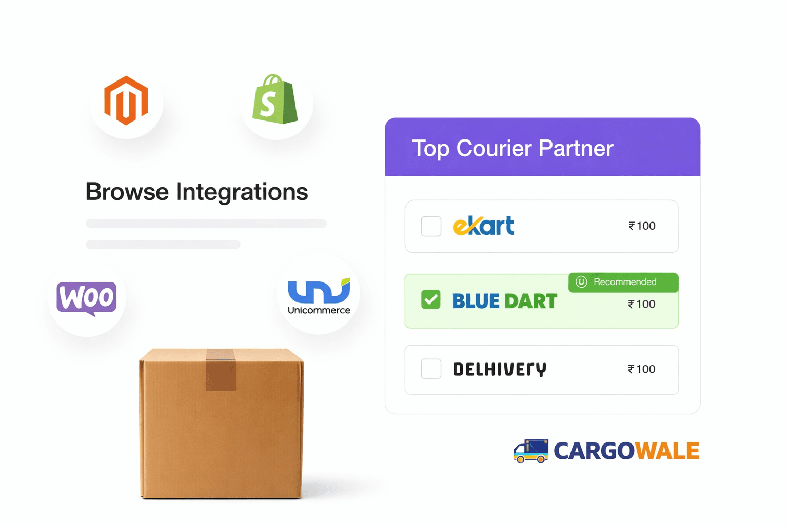 Cargowale seller and operations