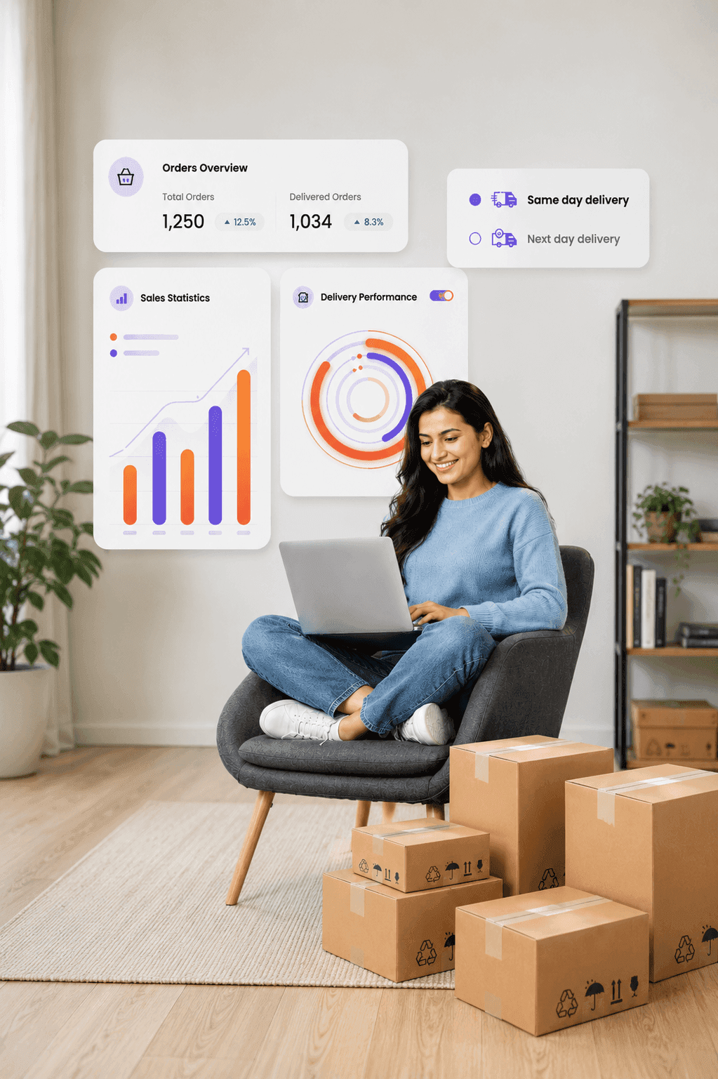 Cargowale live shipment tracking and delivery dashboard for online sellers