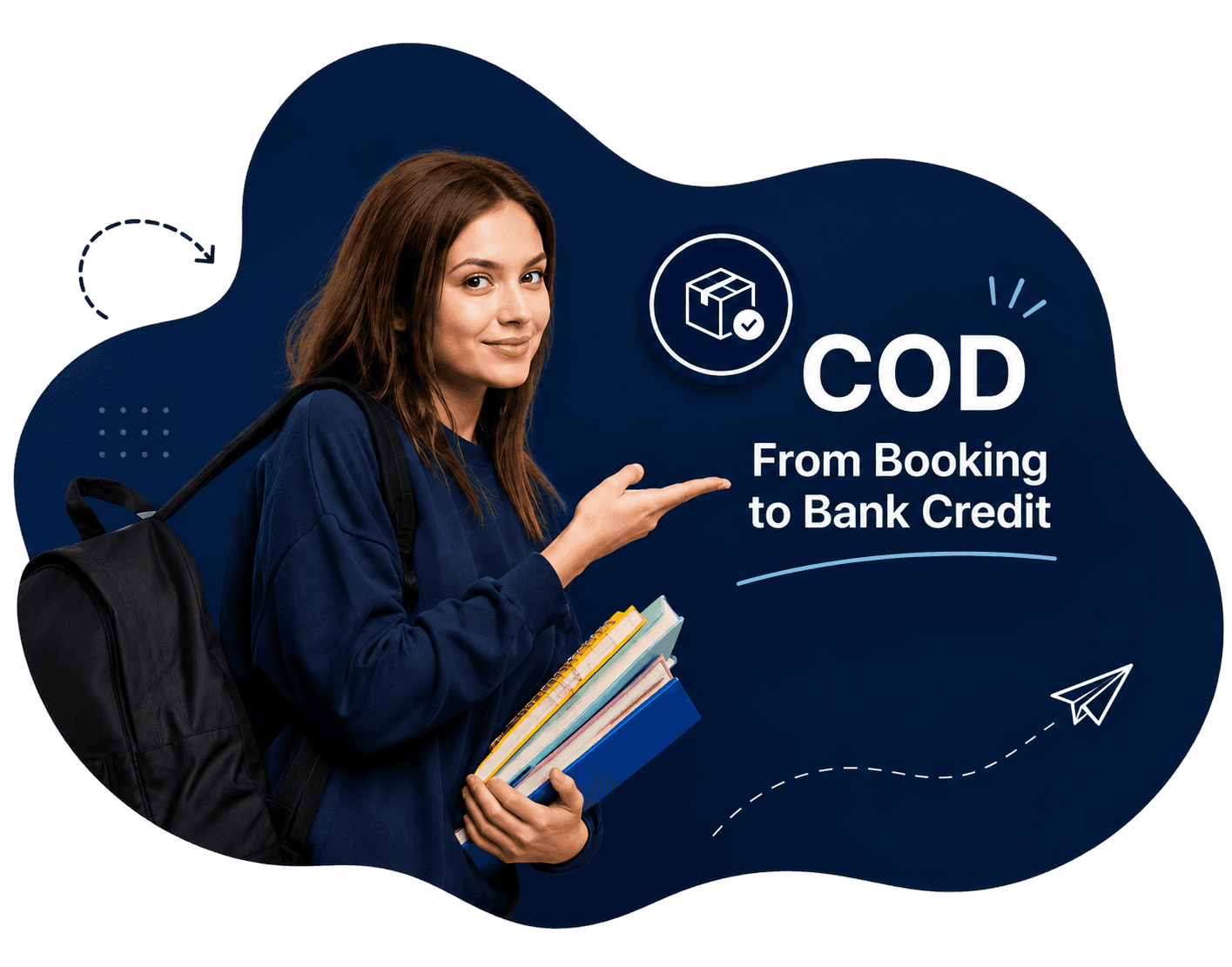 How cash on delivery COD shipping works on Cargowale step by step