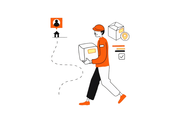 Fastest Delivery, Lowest Cost feature illustration